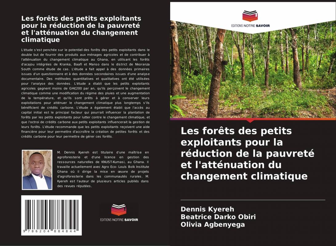 Les forêts des petits exploitants pour la réduction de la pauvreté et l'atténuation du changement climatique