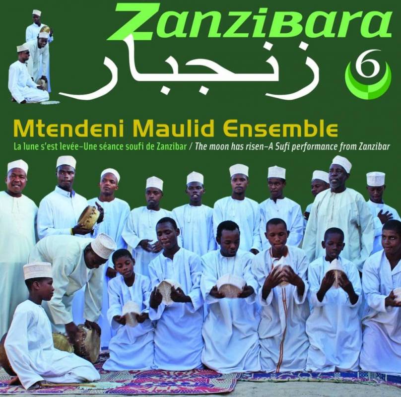 Zanzibara 6 Mtendeni Maulid Ensemble, la lune s'est levée, une séance soufie de Zanzibar