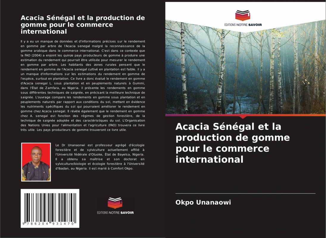 Acacia Sénégal et la production de gomme pour le commerce international