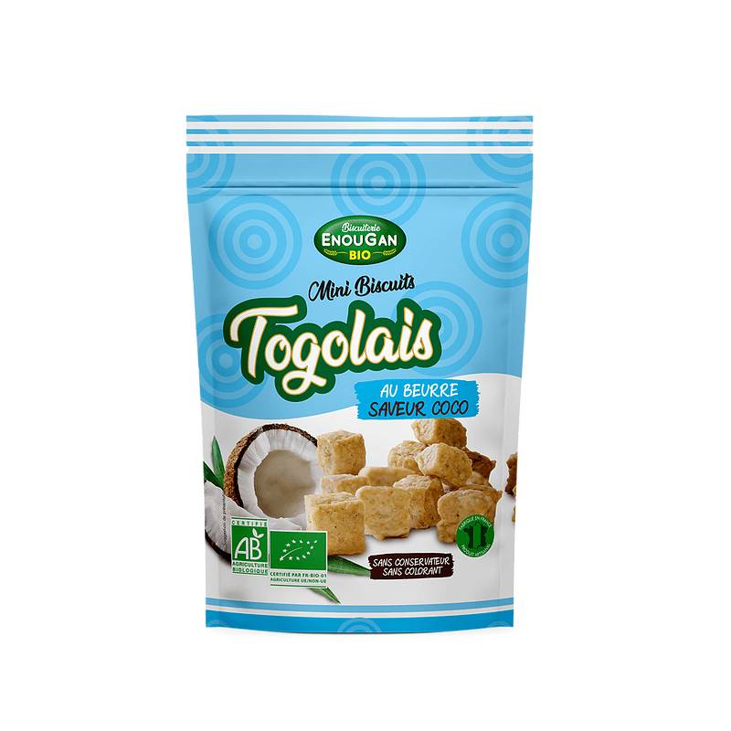 Mini Biscuits Togolais Saveur Coco Enougan