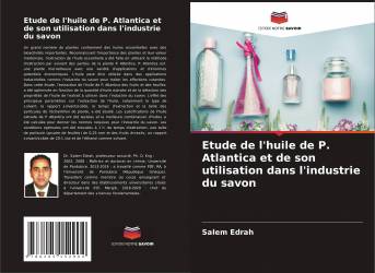 Etude de l'huile de P. Atlantica et de son utilisation dans l'industrie du savon