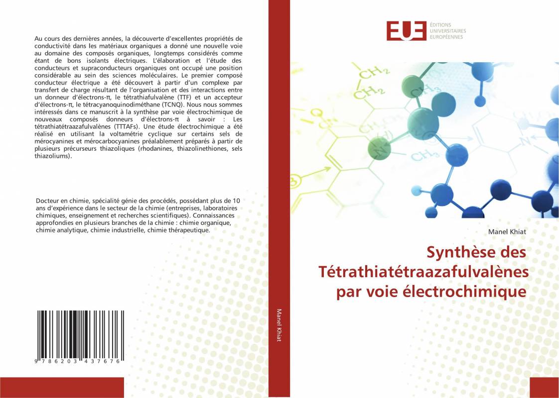 Synthèse des Tétrathiatétraazafulvalènes par voie électrochimique