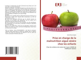 Prise en charge de la malnutrition aiguë sévère chez les enfants