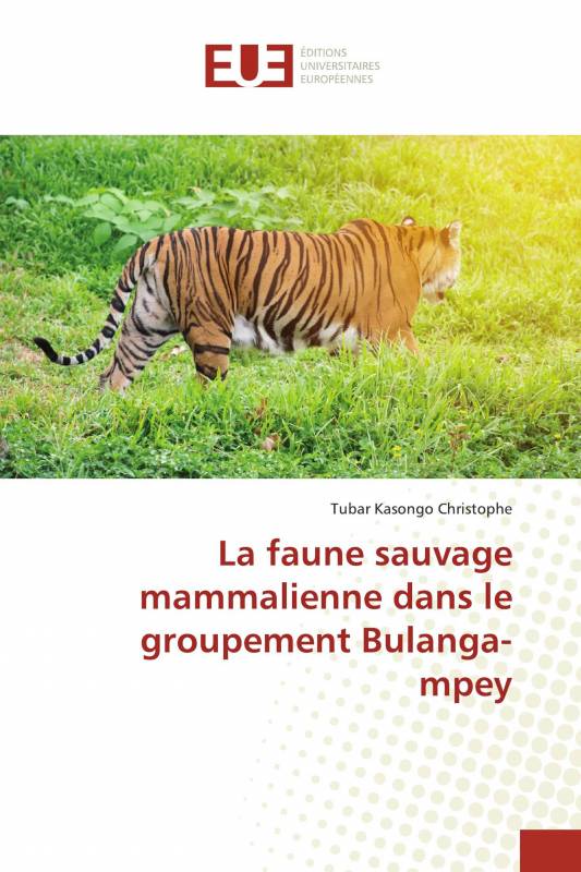 La faune sauvage mammalienne dans le groupement Bulanga-mpey