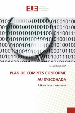 PLAN DE COMPTES CONFORME AU SYSCOHADA