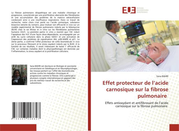 Effet protecteur de l’acide carnosique sur la fibrose pulmonaire