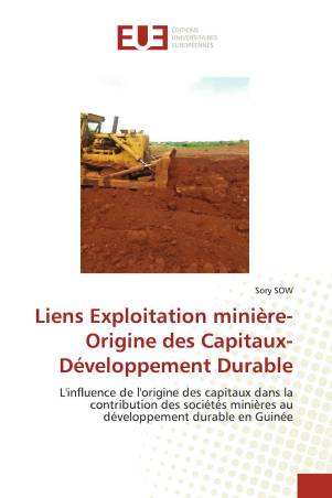 Liens Exploitation minière-Origine des Capitaux-Développement Durable