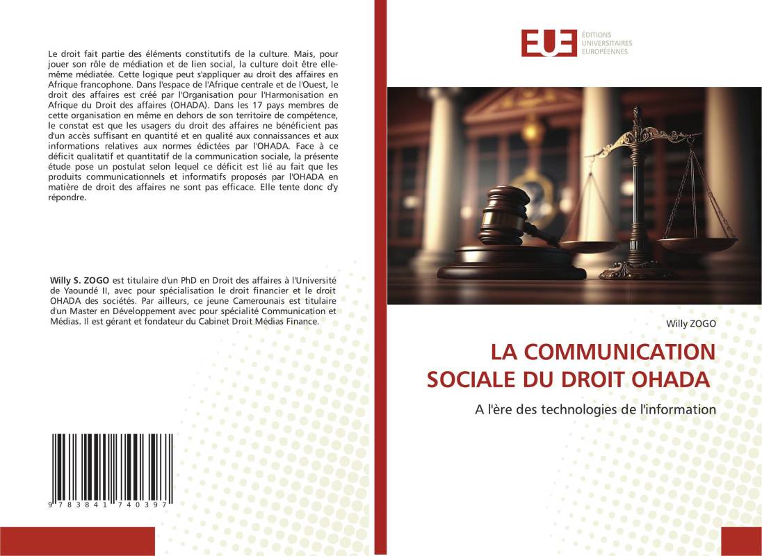 LA COMMUNICATION SOCIALE DU DROIT OHADA