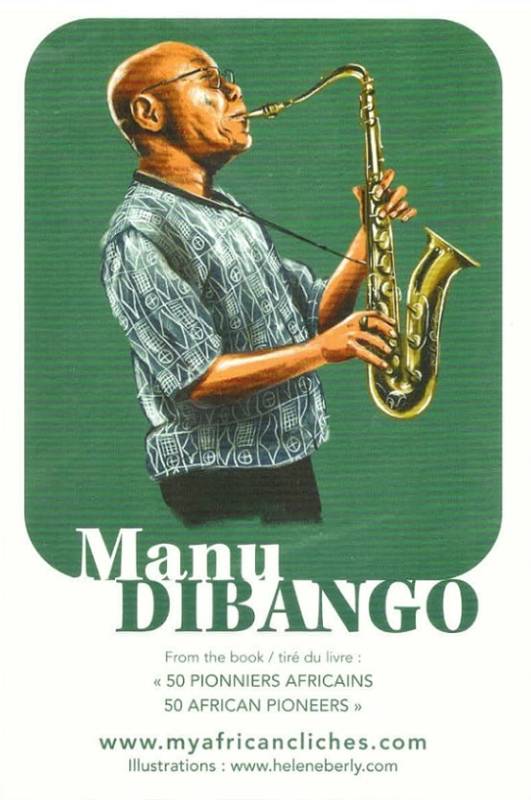 Manu Dibango Carte postale