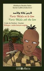 Faris Bilala et le lion. Faris Bilala and the lion