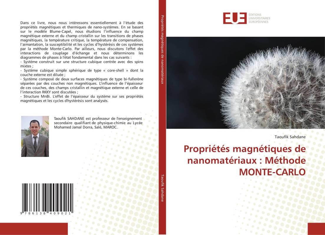 Propriétés magnétiques de nanomatériaux : Méthode MONTE-CARLO