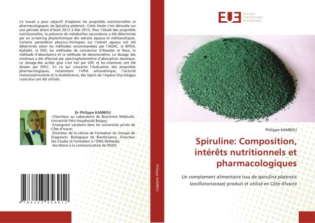 Spiruline: Composition, intérêts nutritionnels et pharmacologiques