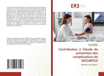 Contribution à l'étude de prévention des complications de DECUBITUS