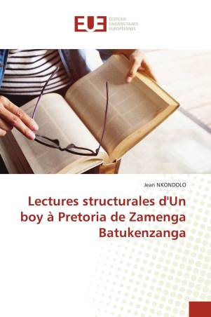 Lectures structurales d'Un boy à Pretoria de Zamenga Batukenzanga