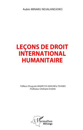 Leçons de droit international humanitaire