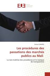 Les procédures des passations des marchés publics au Mali