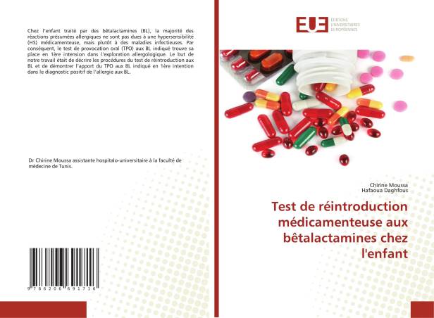 Test de réintroduction médicamenteuse aux bêtalactamines chez l&#039;enfant