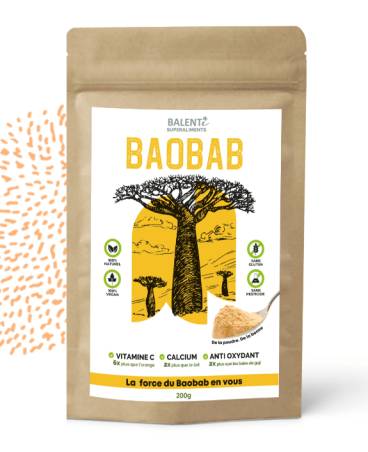 Poudre de baobab Balenti Baobab