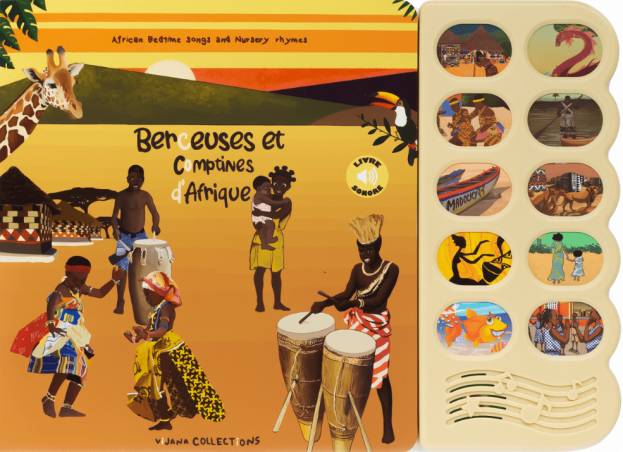 Livre sonore Berceuses et comptines d’Afrique