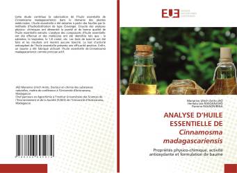 ANALYSE D’HUILE ESSENTIELLE DE Cinnamosma madagascariensis