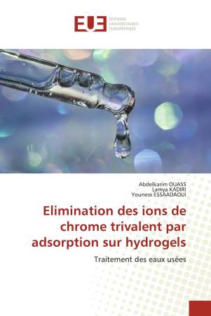 Elimination des ions de chrome trivalent par adsorption sur hydrogels