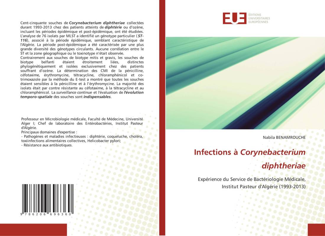 Infections à Corynebacterium diphtheriae