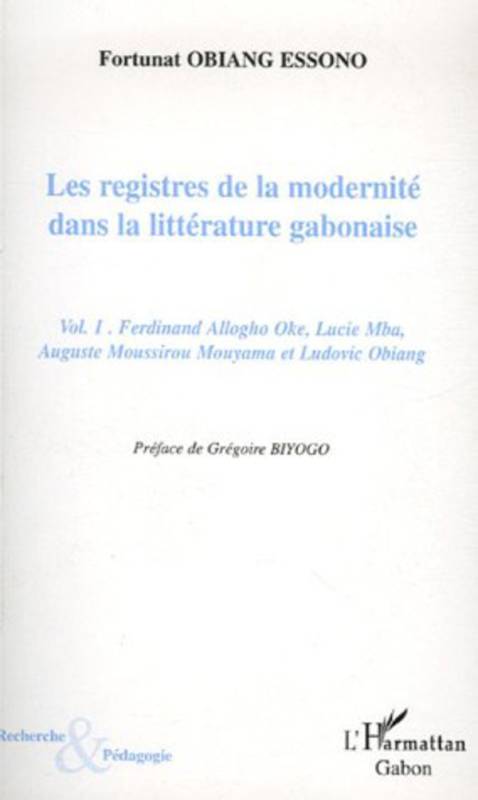 Les registres de la modernité dans la littérature gabonaise
