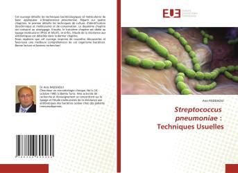 Streptococcus pneumoniae : Techniques Usuelles