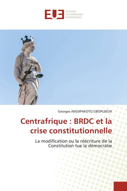 Centrafrique : BRDC et la crise constitutionnelle