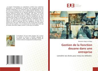 Gestion de la fonction douane dans une entreprise