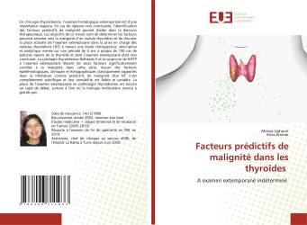 Facteurs prédictifs de malignité dans les thyroîdes