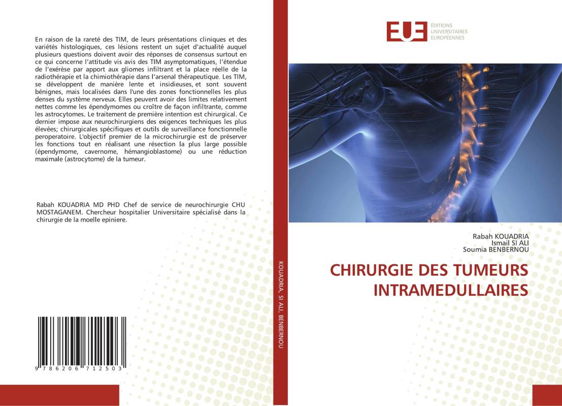 CHIRURGIE DES TUMEURS INTRAMEDULLAIRES