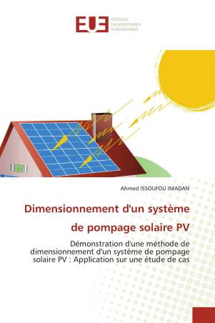 Dimensionnement d'un système de pompage solaire PV
