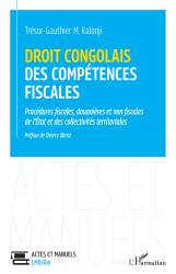 Droit congolais des compétences fiscales