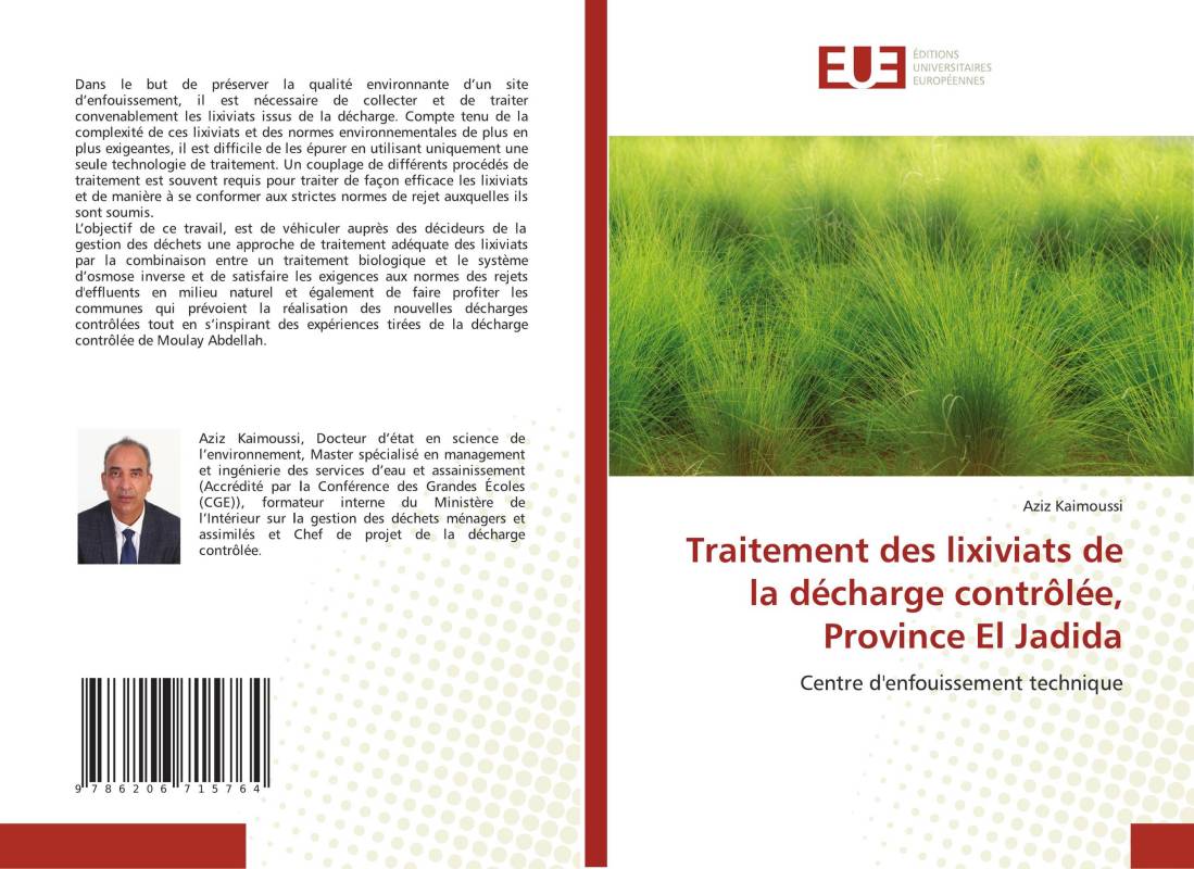 Traitement des lixiviats de la décharge contrôlée, Province El Jadida