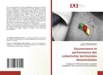 Gouvernance et performance des collectivités territoriales décentralisées