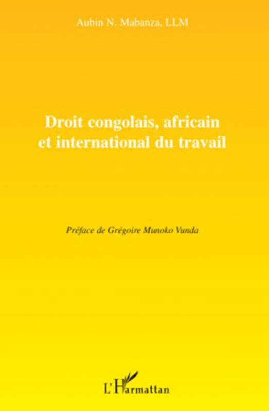 Droit congolais, africain et international du travail