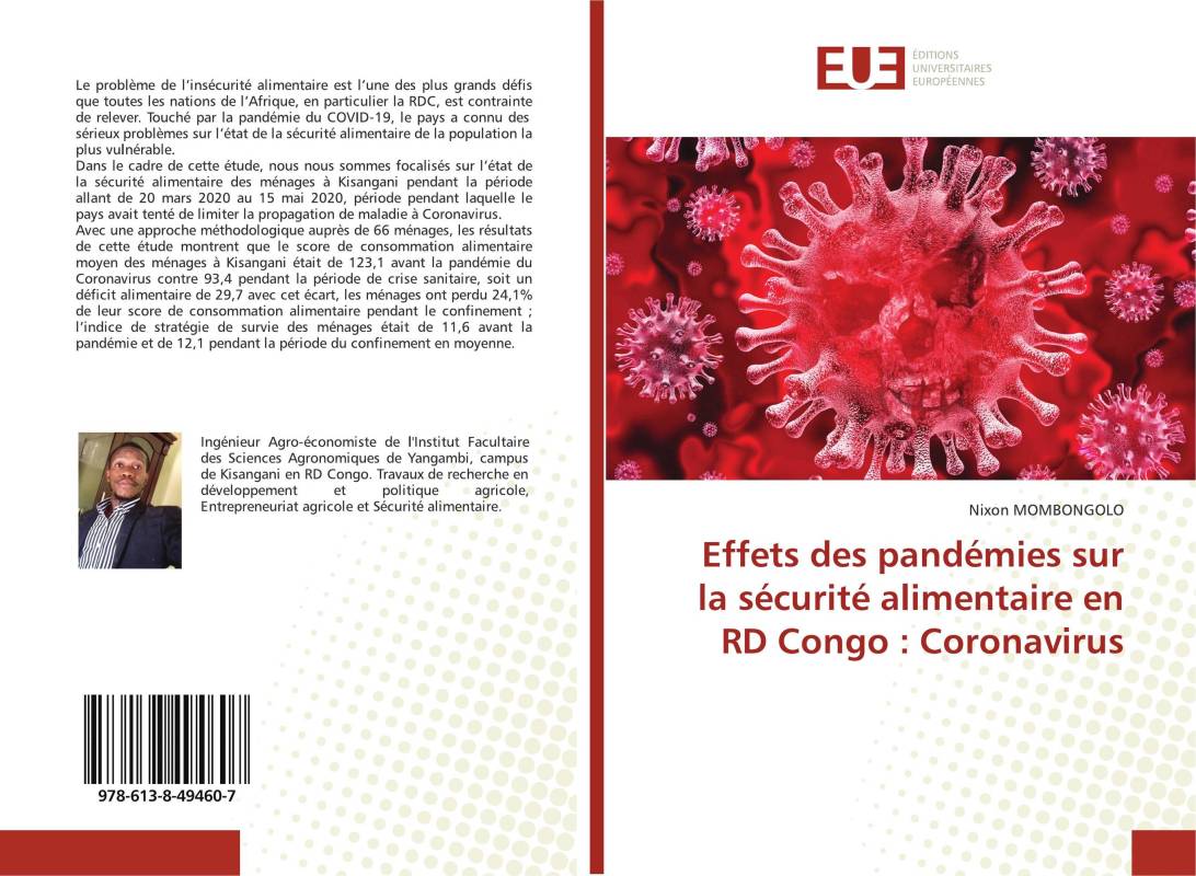 Effets des pandémies sur la sécurité alimentaire en RD Congo : Coronavirus