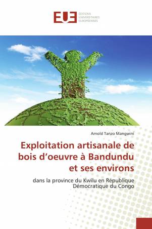 Exploitation artisanale de bois d’oeuvre à Bandundu et ses environs