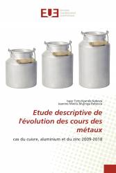 Etude descriptive de l'évolution des cours des métaux