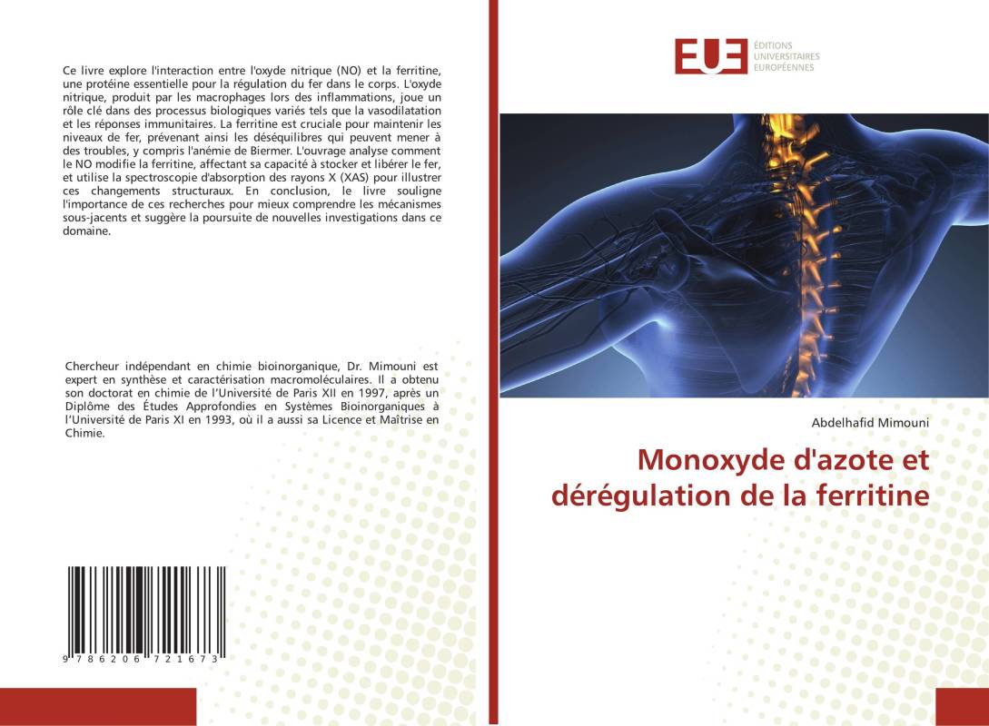 Monoxyde d'azote et dérégulation de la ferritine