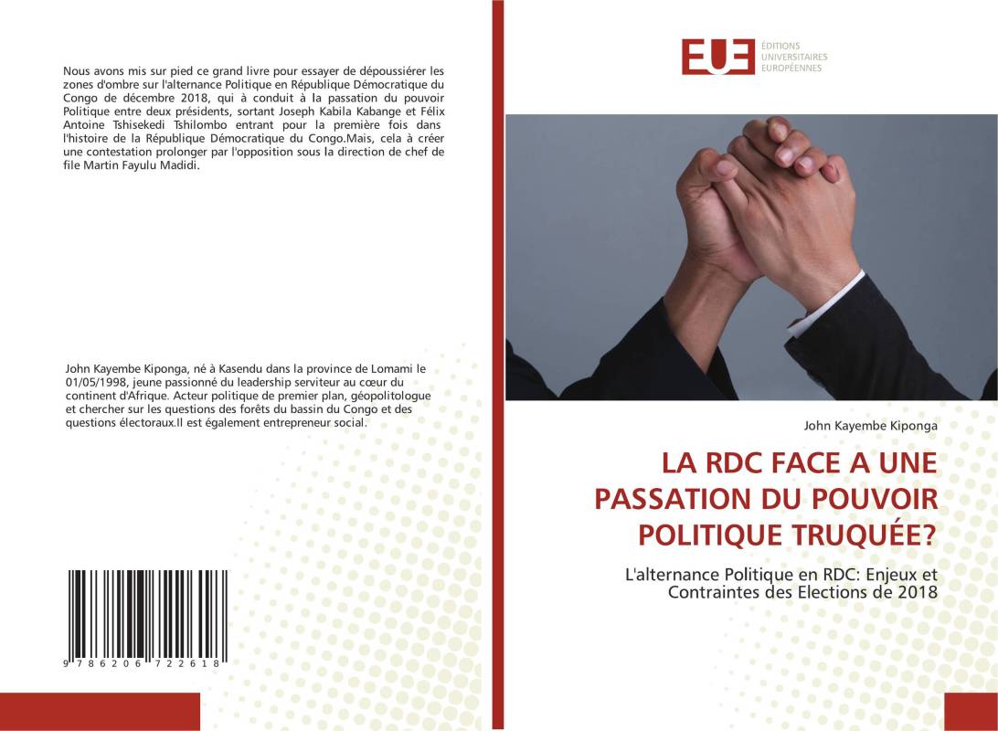 LA RDC FACE A UNE PASSATION DU POUVOIR POLITIQUE TRUQUÉE?