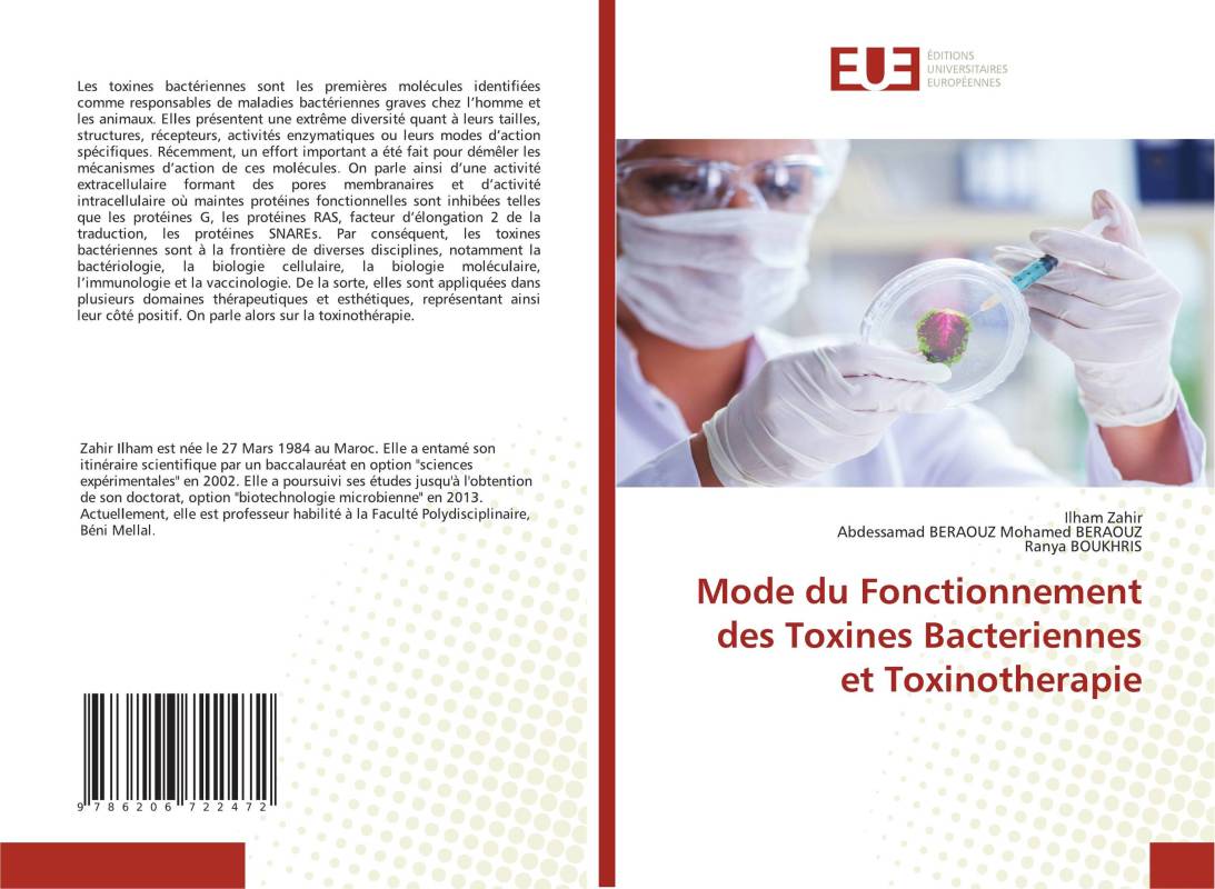 Mode du Fonctionnement des Toxines Bacteriennes et Toxinotherapie