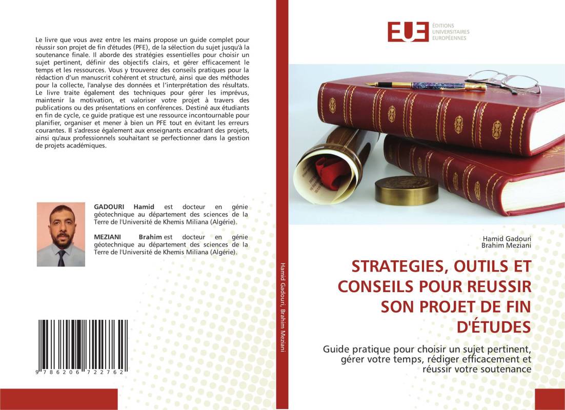 STRATEGIES, OUTILS ET CONSEILS POUR REUSSIR SON PROJET DE FIN D'ÉTUDES