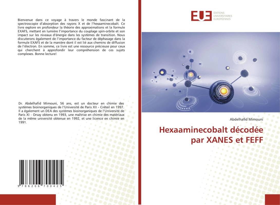 Hexaaminecobalt décodée par XANES et FEFF