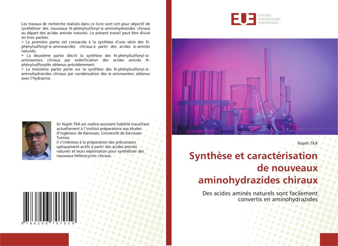 Synthèse et caractérisation de nouveaux aminohydrazides chiraux