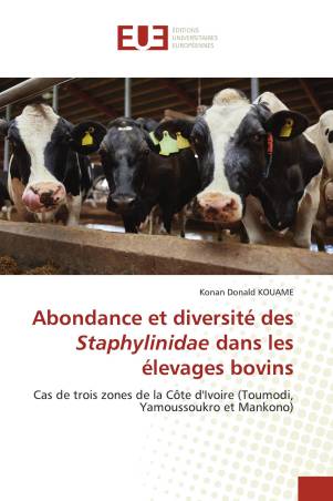 Abondance et diversité des Staphylinidae dans les élevages bovins