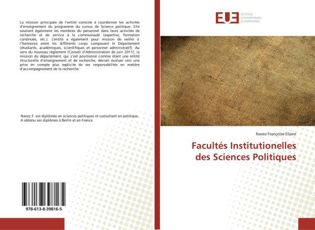 Facultés Institutionelles des Sciences Politiques