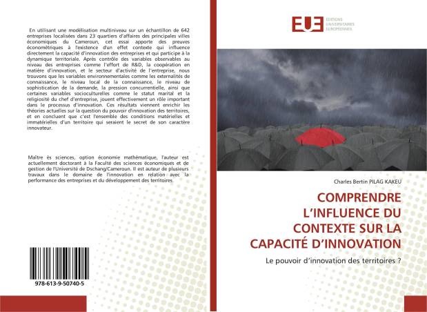 COMPRENDRE L’INFLUENCE DU CONTEXTE SUR LA CAPACITÉ D’INNOVATION