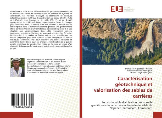 Caractérisation géotechnique et valorisation des sables de carrières